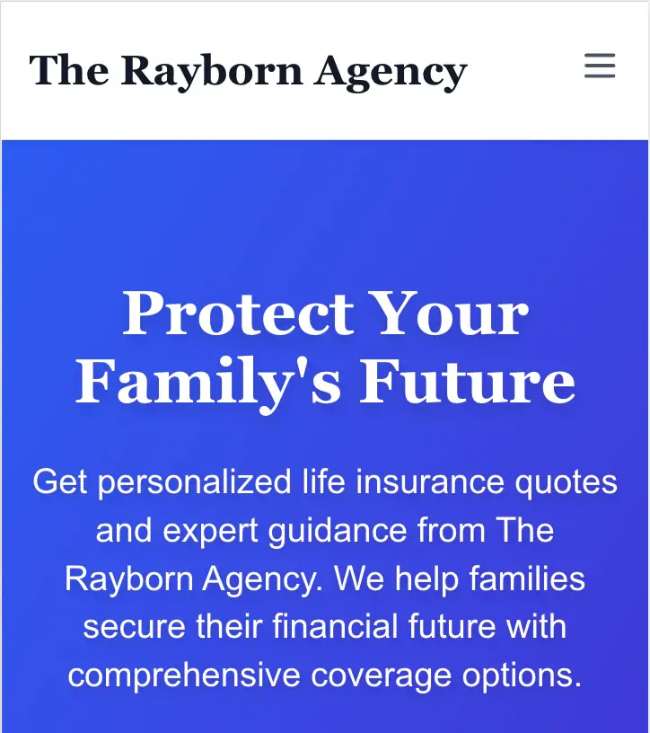 The Rayborn Agency project screenshot