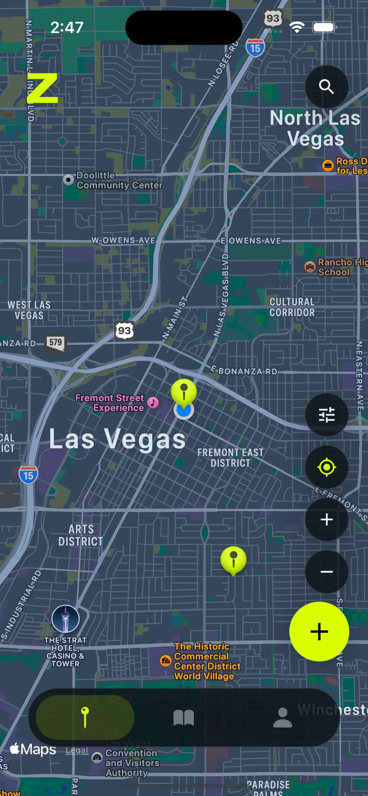 Zona project screenshot
