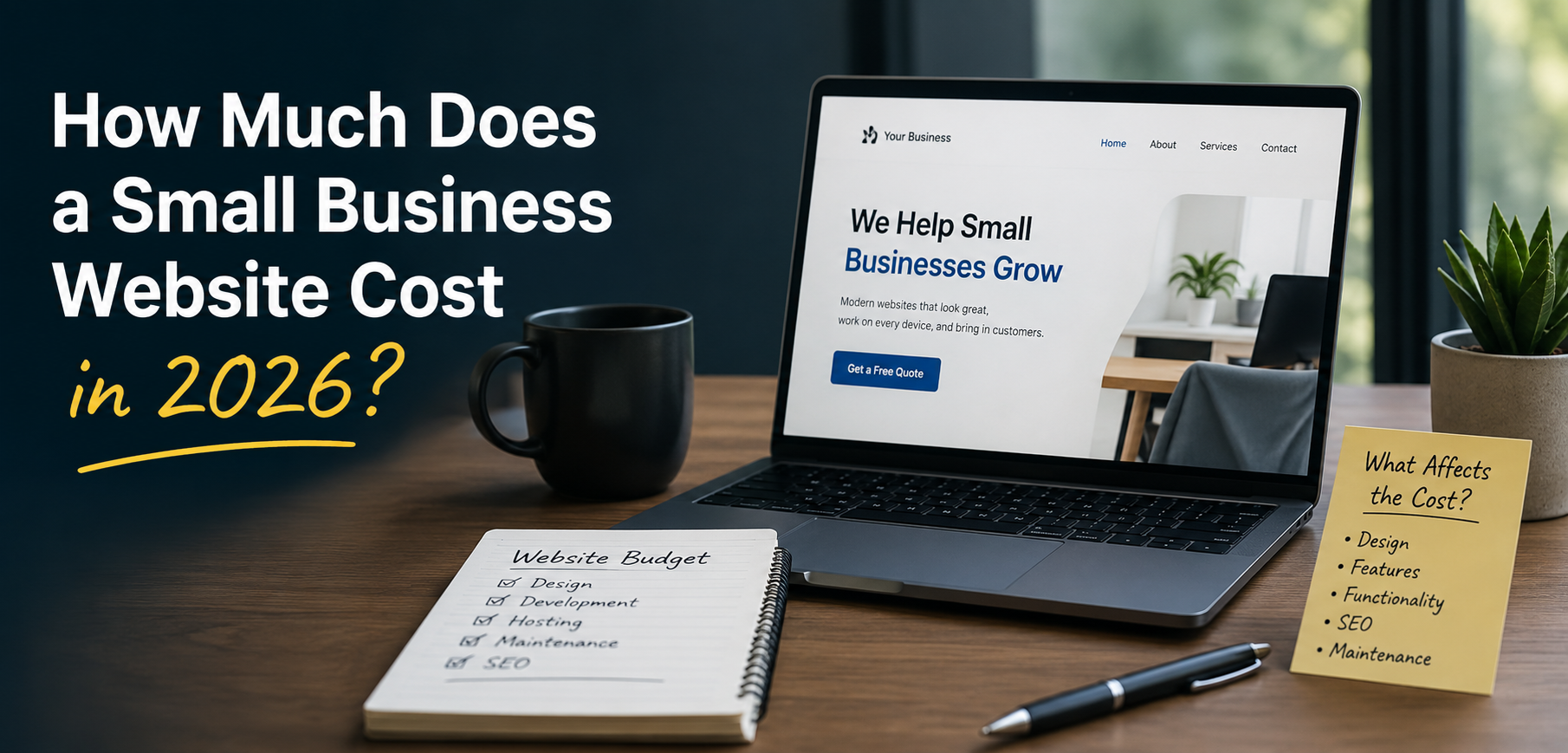 How Much Does a Small Business Website Cost in 2026?