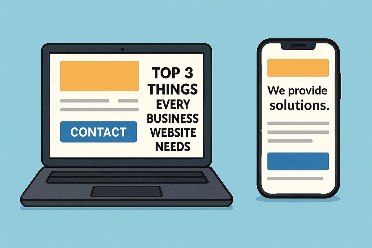 Top 3 Things Every Business Website Needs